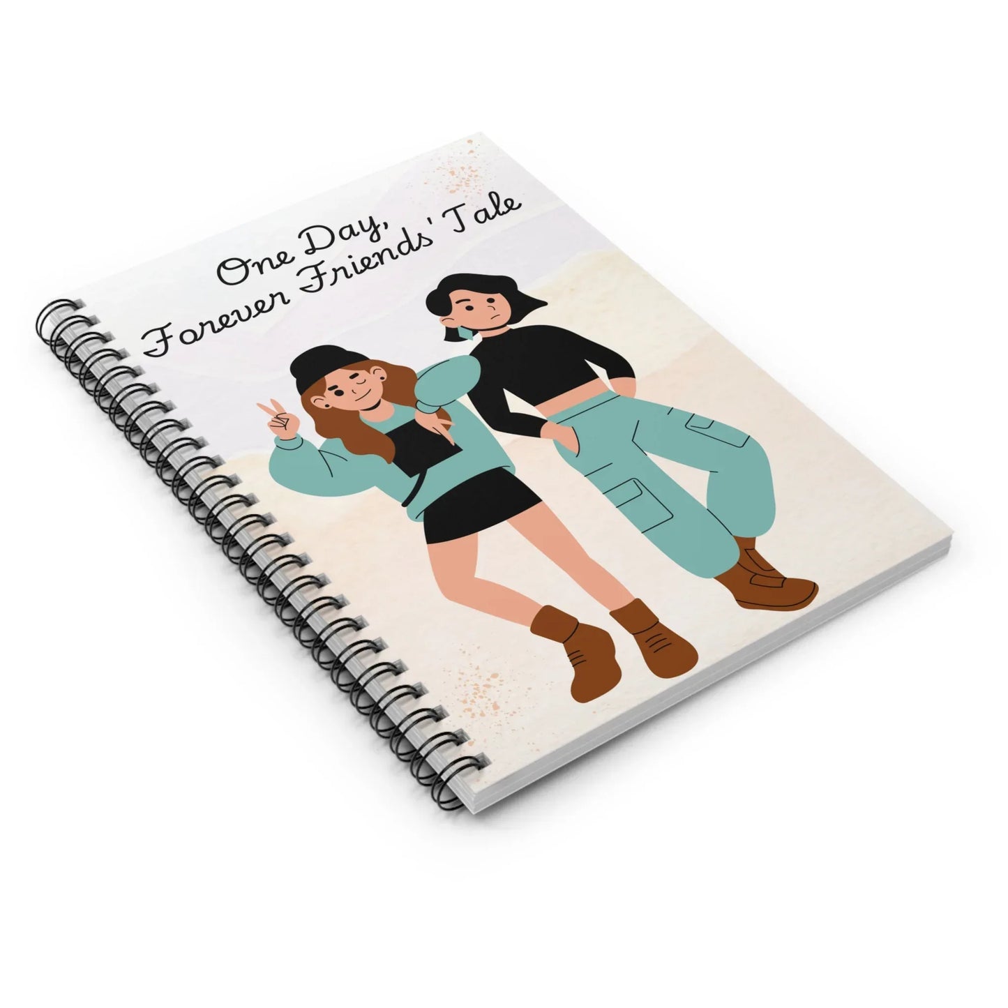 Bestie Fun Ruled Line Notebook - Billien