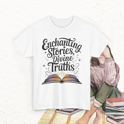 Spellbinding Story Cotton Tshirts - Billien