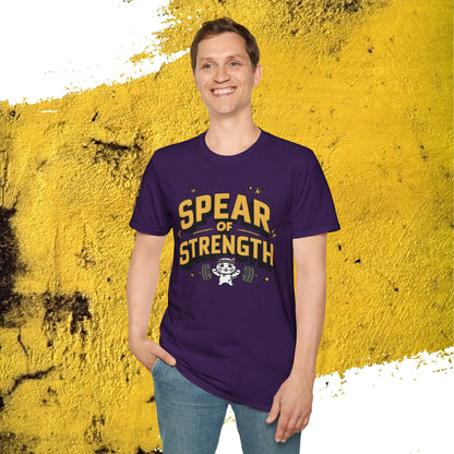 Spear of Strength Cotton Men Tee