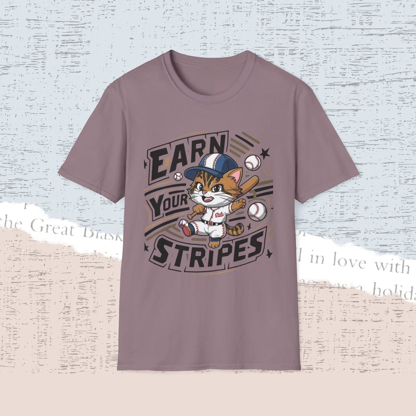 Earn Your Stripe Cotton Men Tee - Billien