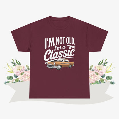 I am Not Old I am Classic Vintage Cotton Tshirt - Billien