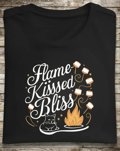 Flame Kiss Bliss Cotton T-Shirt - Billien