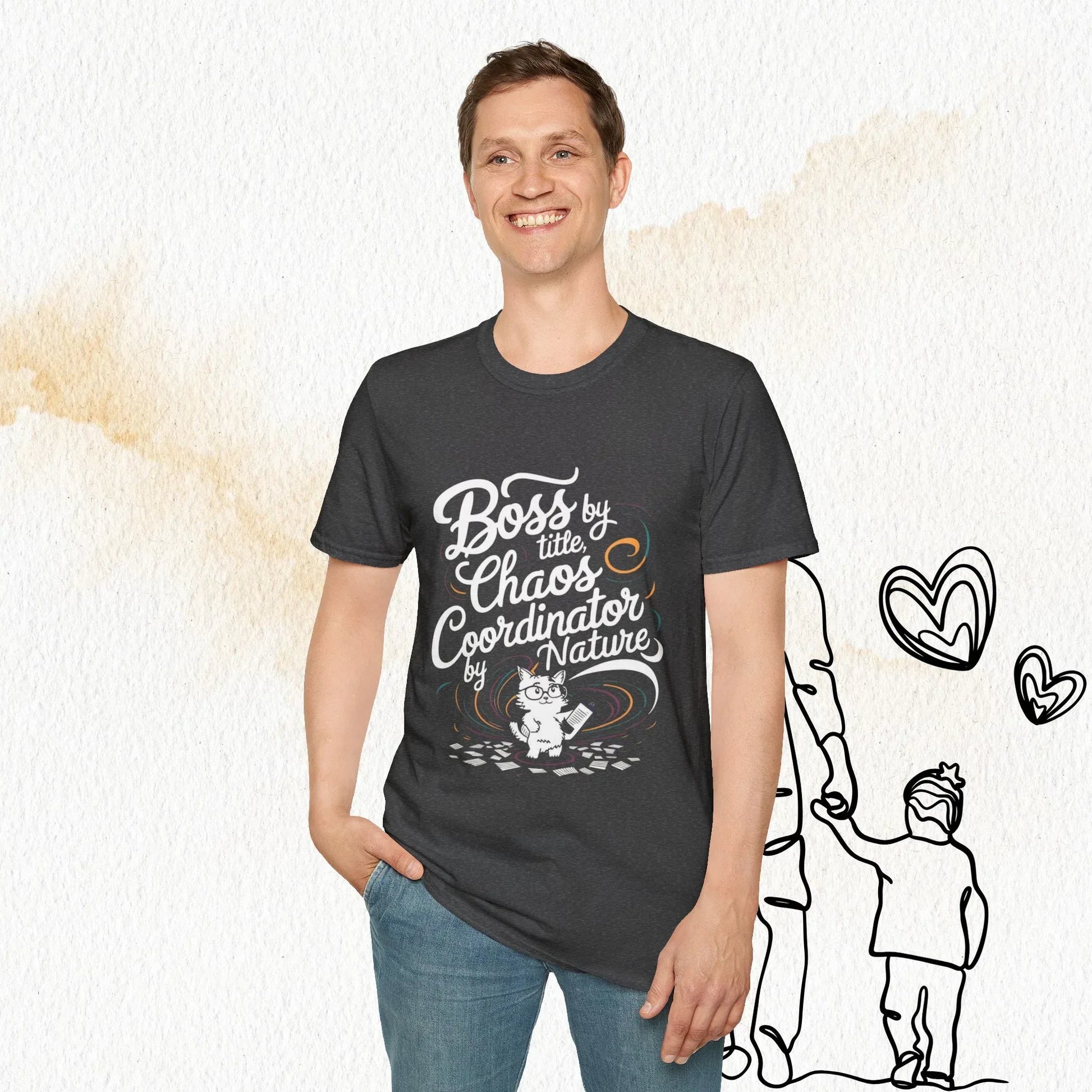 Boss By Title Cotton Tee - Billien