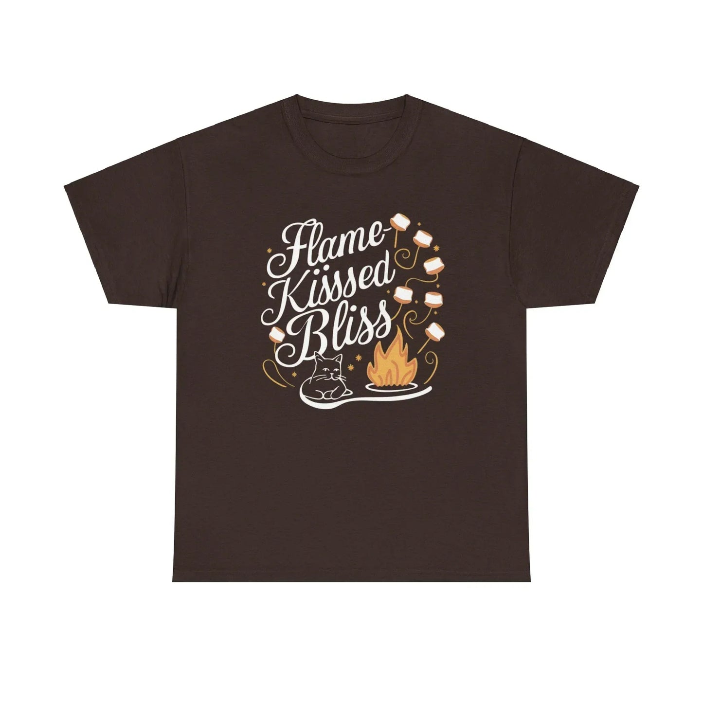 Flame Kiss Bliss Cotton T-Shirt - Billien