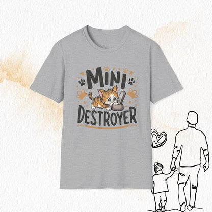 Mini Destroyer Cotton Men T-Shirt