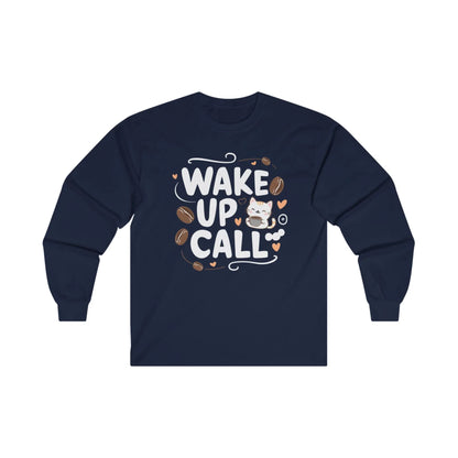 Wake Up Call Cotton Long Sleeve Tshirt - Billien