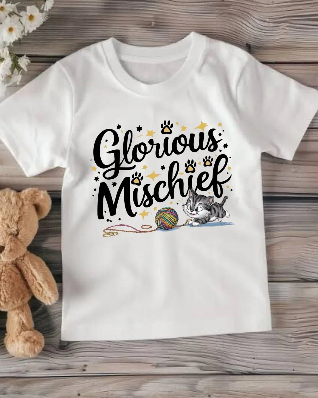 Glorious Mischief Youth Heavy Cotton T-Shirt - Billien