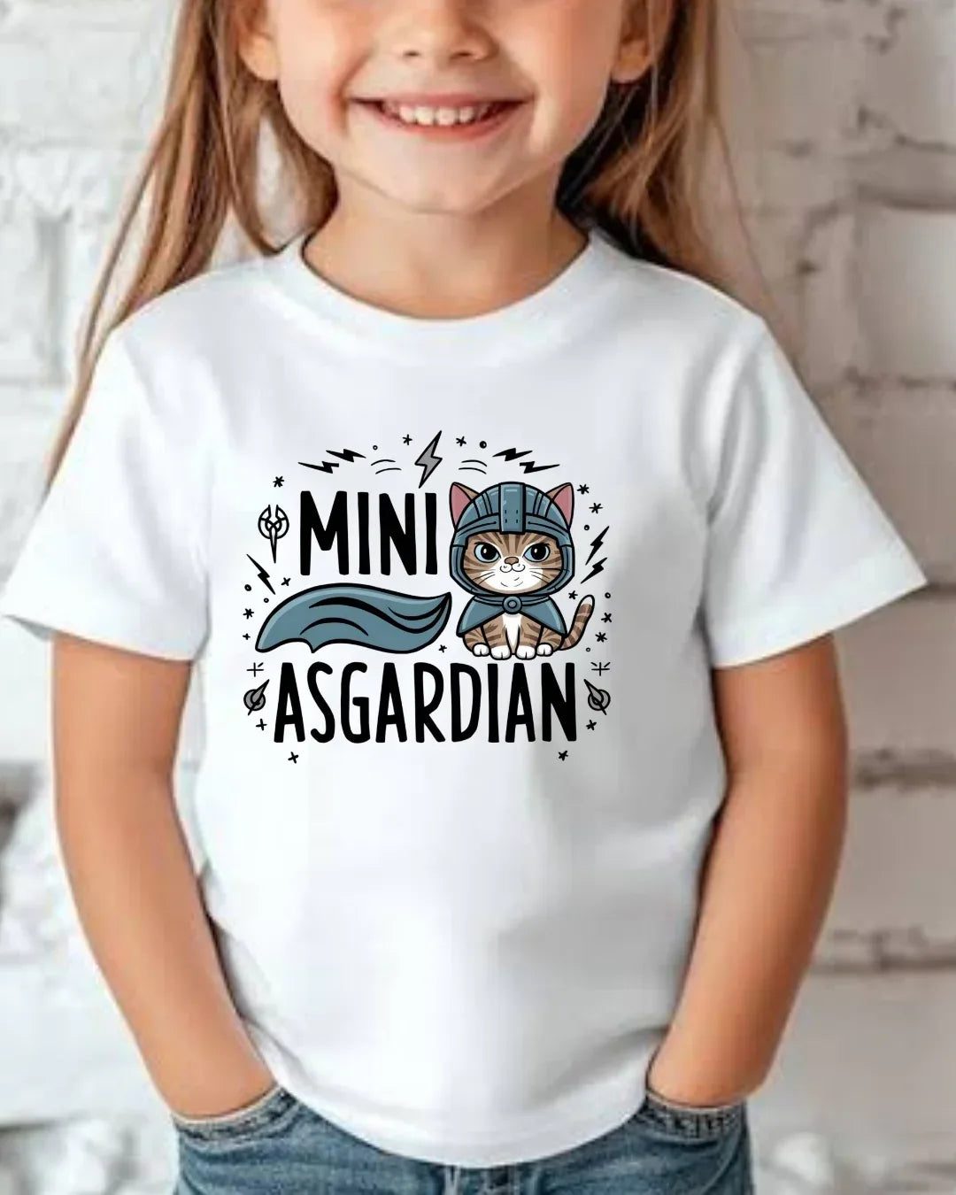 Mini Asgardian Youth Heavy Cotton T-Shirt - Billien