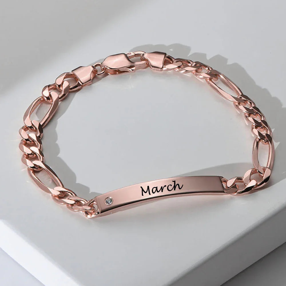 Bar diamond bracelet - Billien