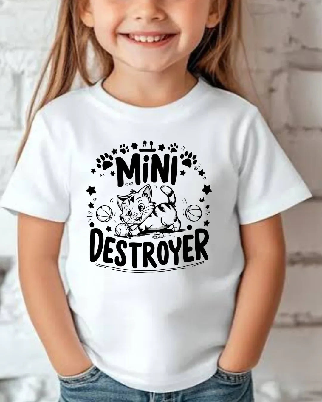 Mini Destroyer Youth Heavy Cotton T-Shirt - Billien
