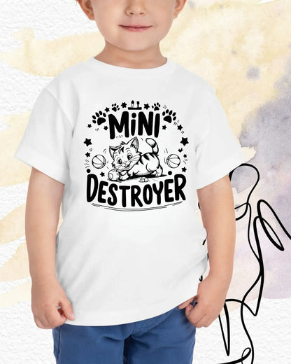 Mini Destroyer Youth Heavy Cotton T-Shirt - Billien