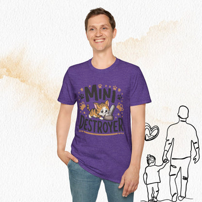 Mini Destroyer Cotton Men T-Shirt