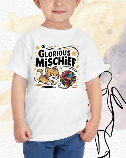 Glorious Mischief Kids Cotton T-Shirt - Billien