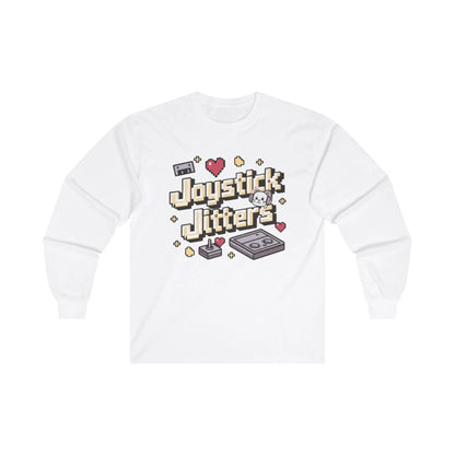 Joystick Jitters Vintage Retro Video Games Cotton Long Sleeve Tshirt - Billien