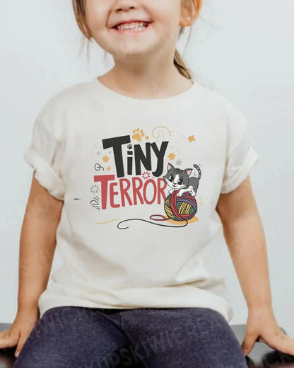 Tinny Terror Kid Cotton T-Shirt - Billien