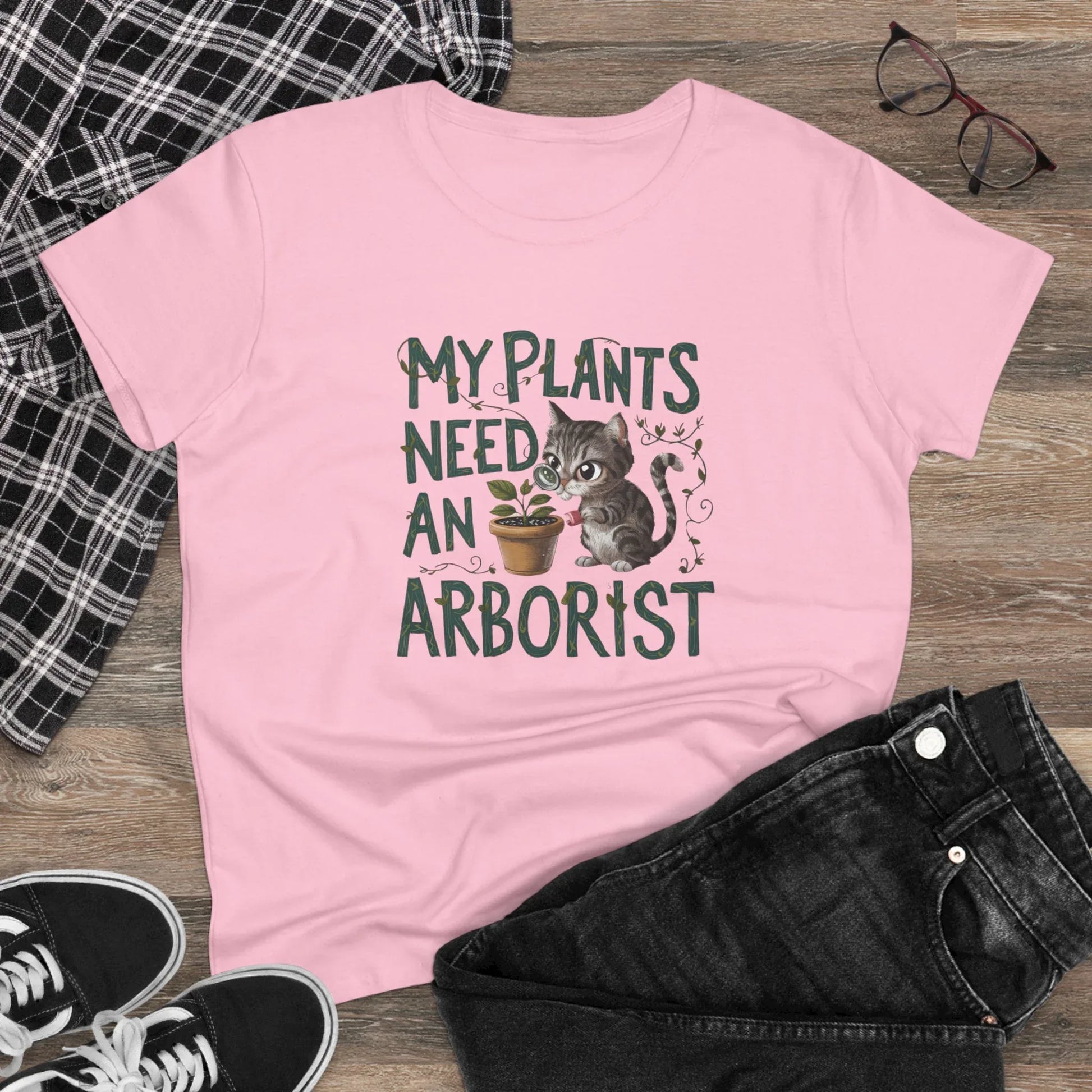 My Plant Need Arborist Women Cotton Tshirt - Billien