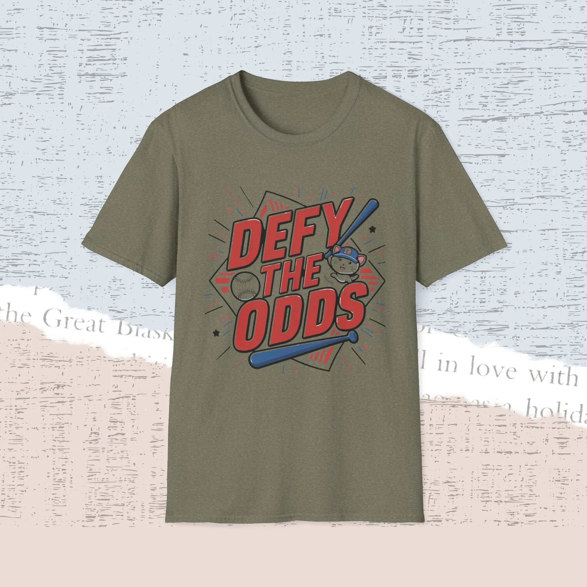 Defy The Odds Cotton Men Tee - Billien