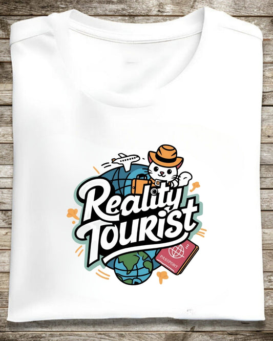 Reality Tourist Cotton T-Shirt