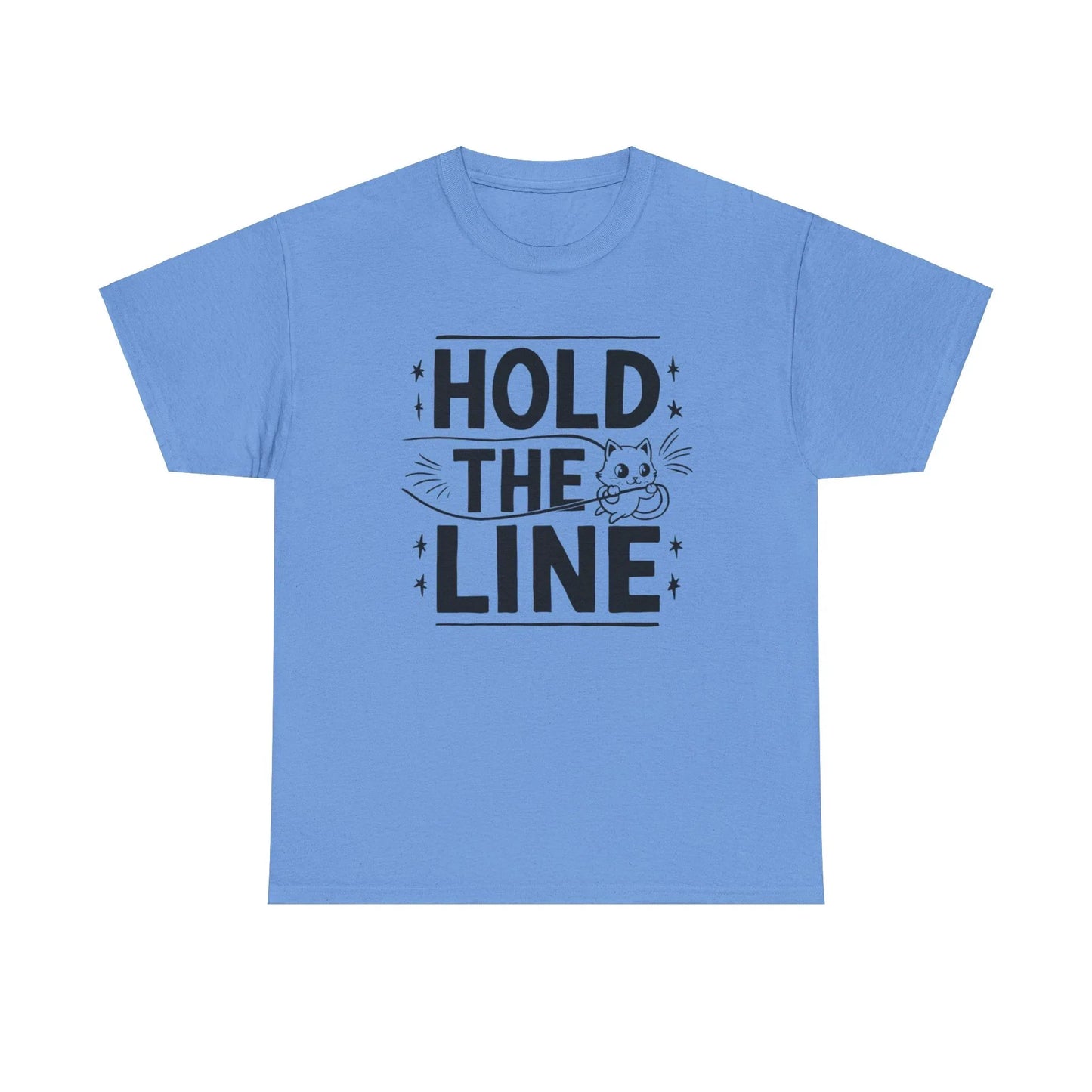 Hold The Line Idiom Cotton T-Shirt - Billien