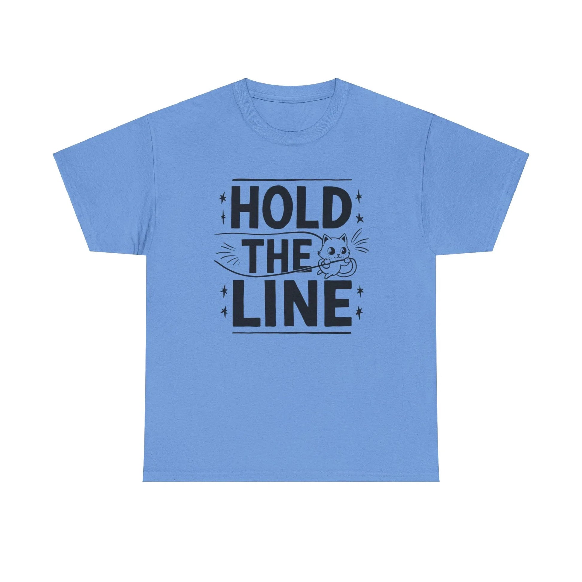Hold The Line Idiom Cotton T-Shirt - Billien