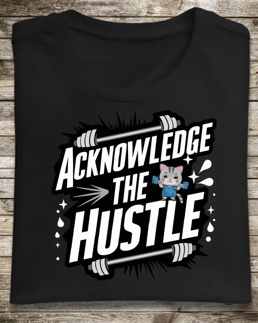 Acknowledge The Hustle Cotton Tshirt - Billien