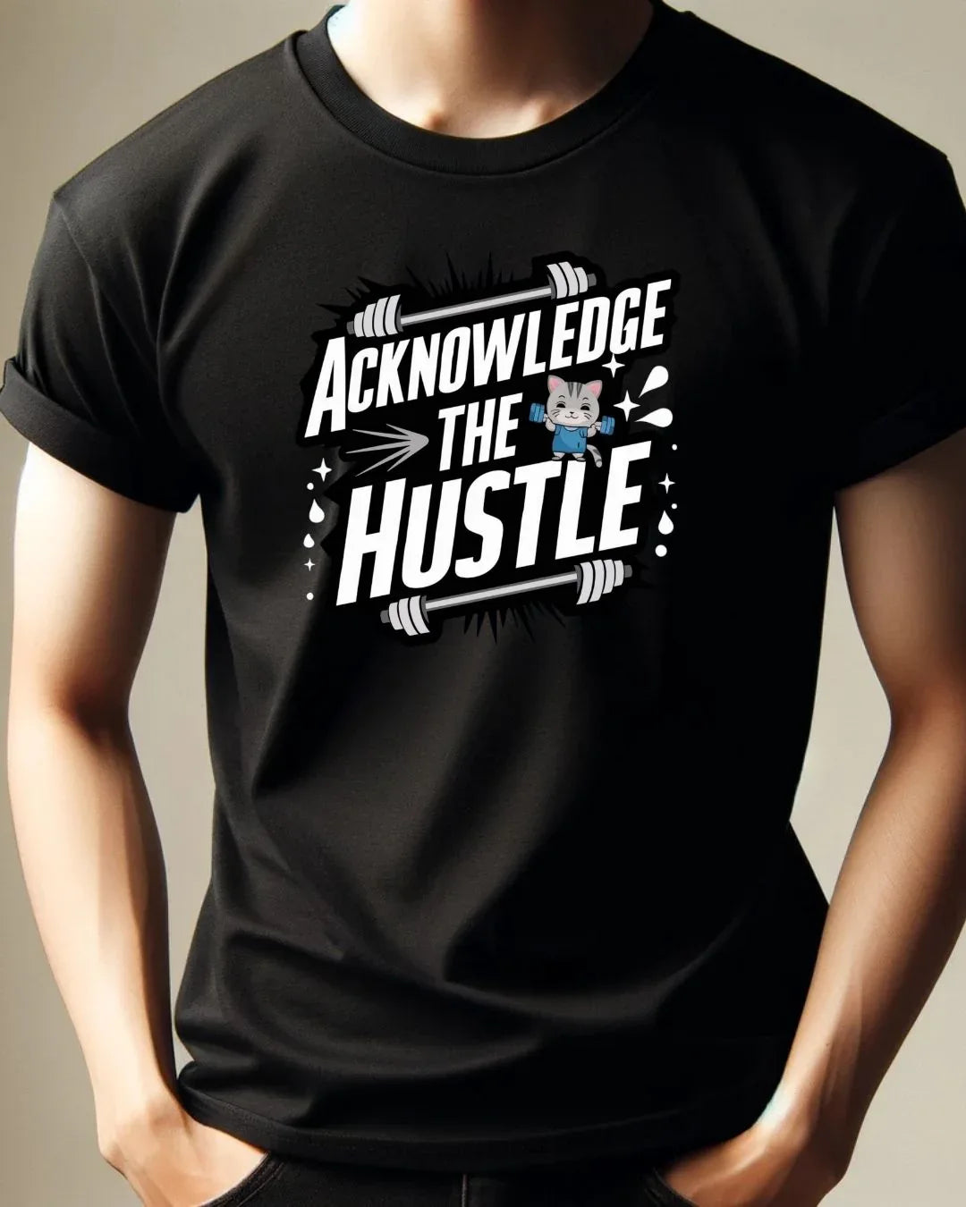 Acknowledge The Hustle Cotton Tshirt - Billien