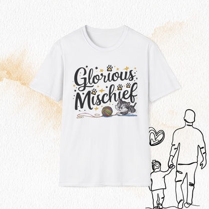 Glorious Mischief Cotton Men T-Shirt