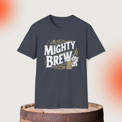 Mighty Brew Cotton Crew Neck Tshirt - Billien