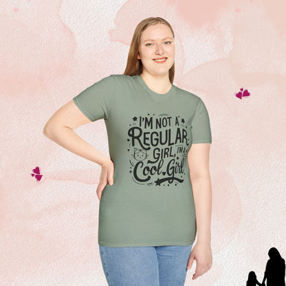 I am Cool Girl Cotton T-Shirt