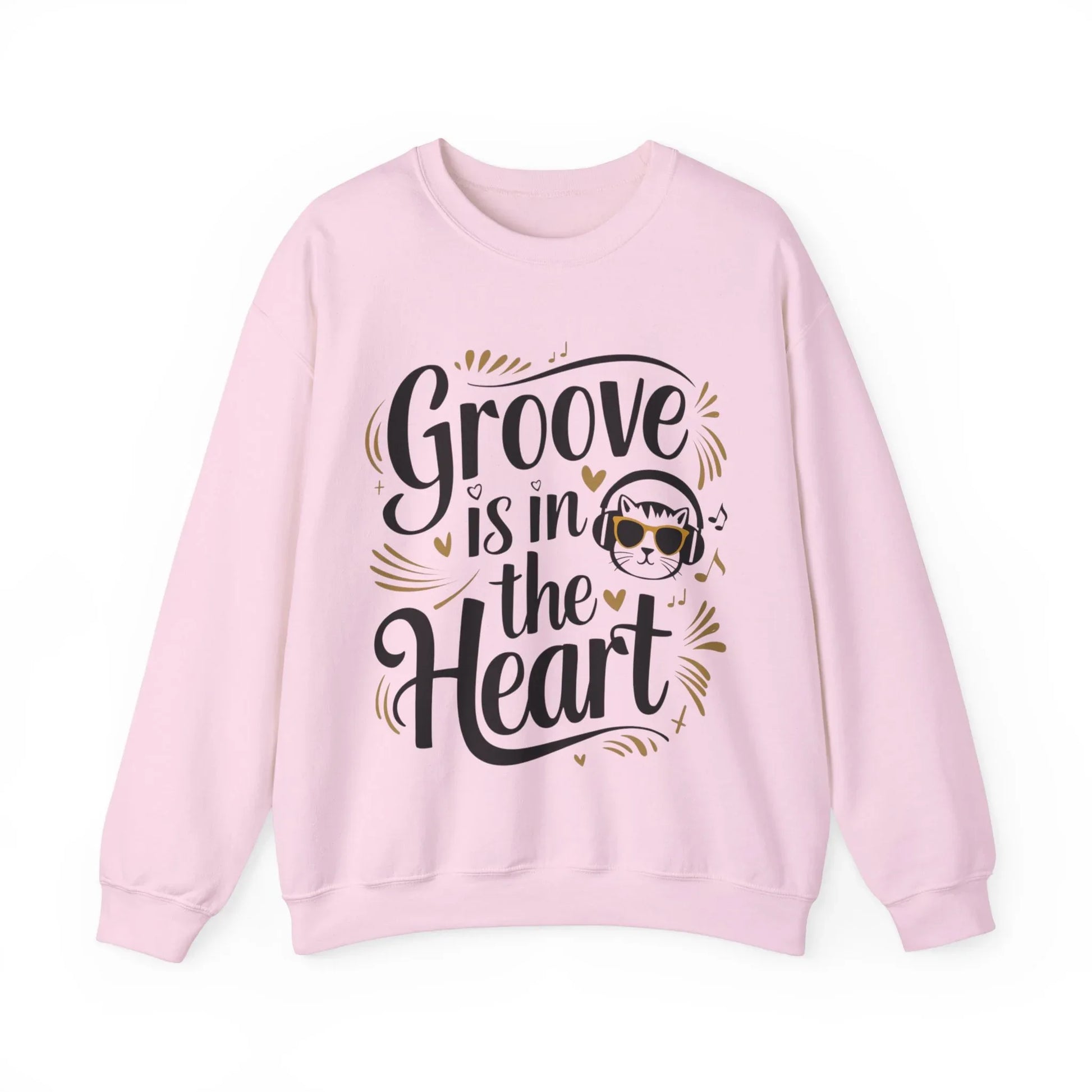 Groove In The Heart Ultra Cotton Crewneck Sweatshirt - Billien