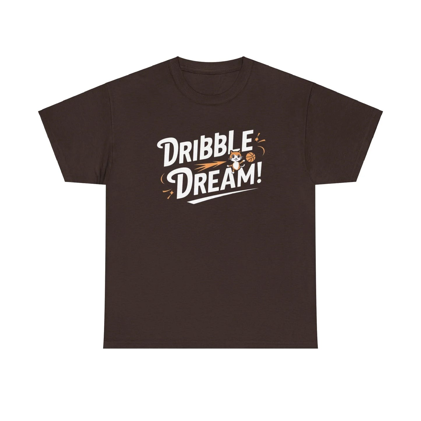 Dribble Dream Playing Basketball Cotton T-Shirt - Billien