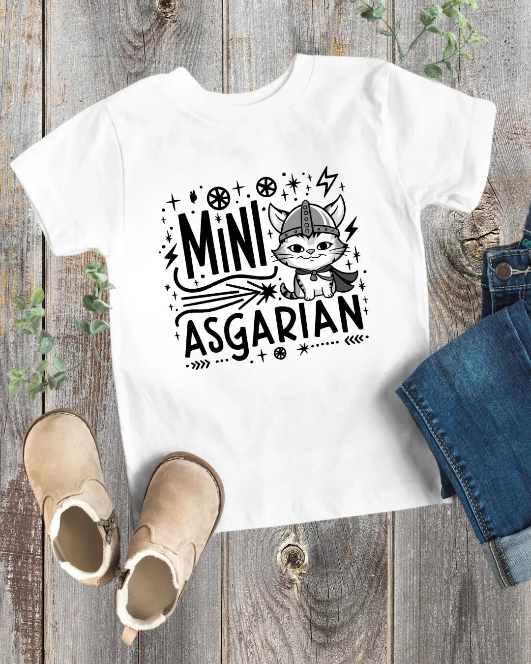 Mini Asgardian Toddler Cotton T-Shirt - Billien