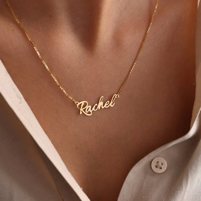Exquisite and Noble Customizable Name Design Versatile Necklace - Billien