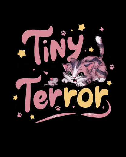 Tinny Terror kid Cotton T-Shirt - Billien