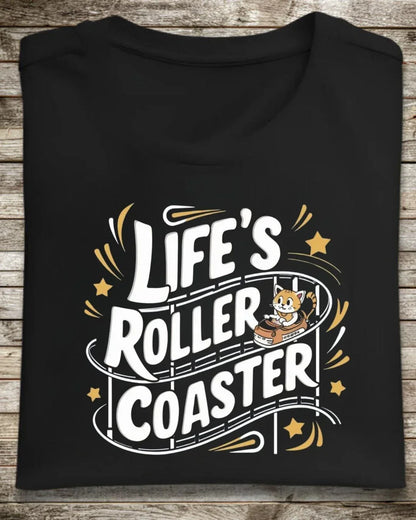 Life Roller Coaster Cotton Tshirt - Billien