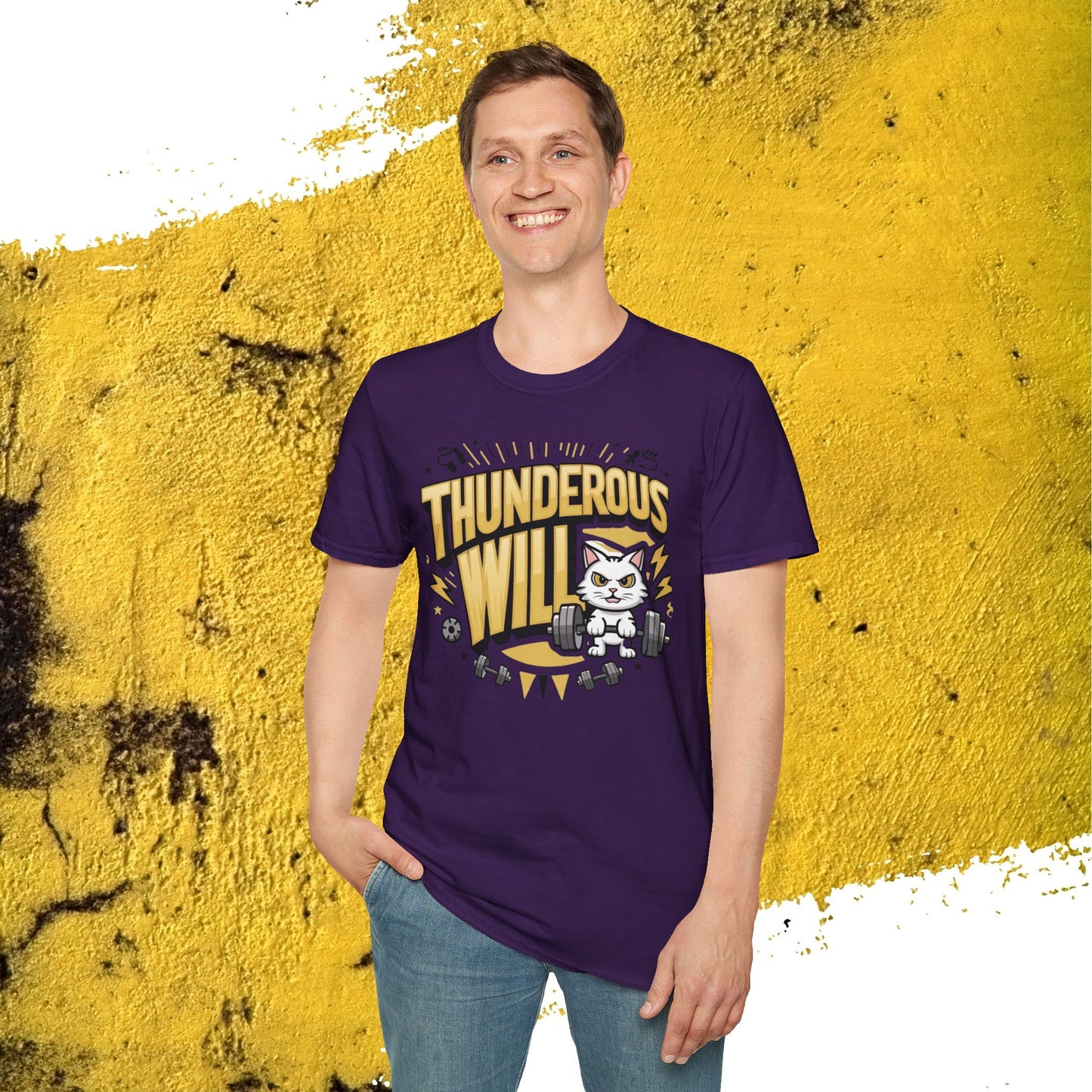 Thunderous Will Cotton Men Tee