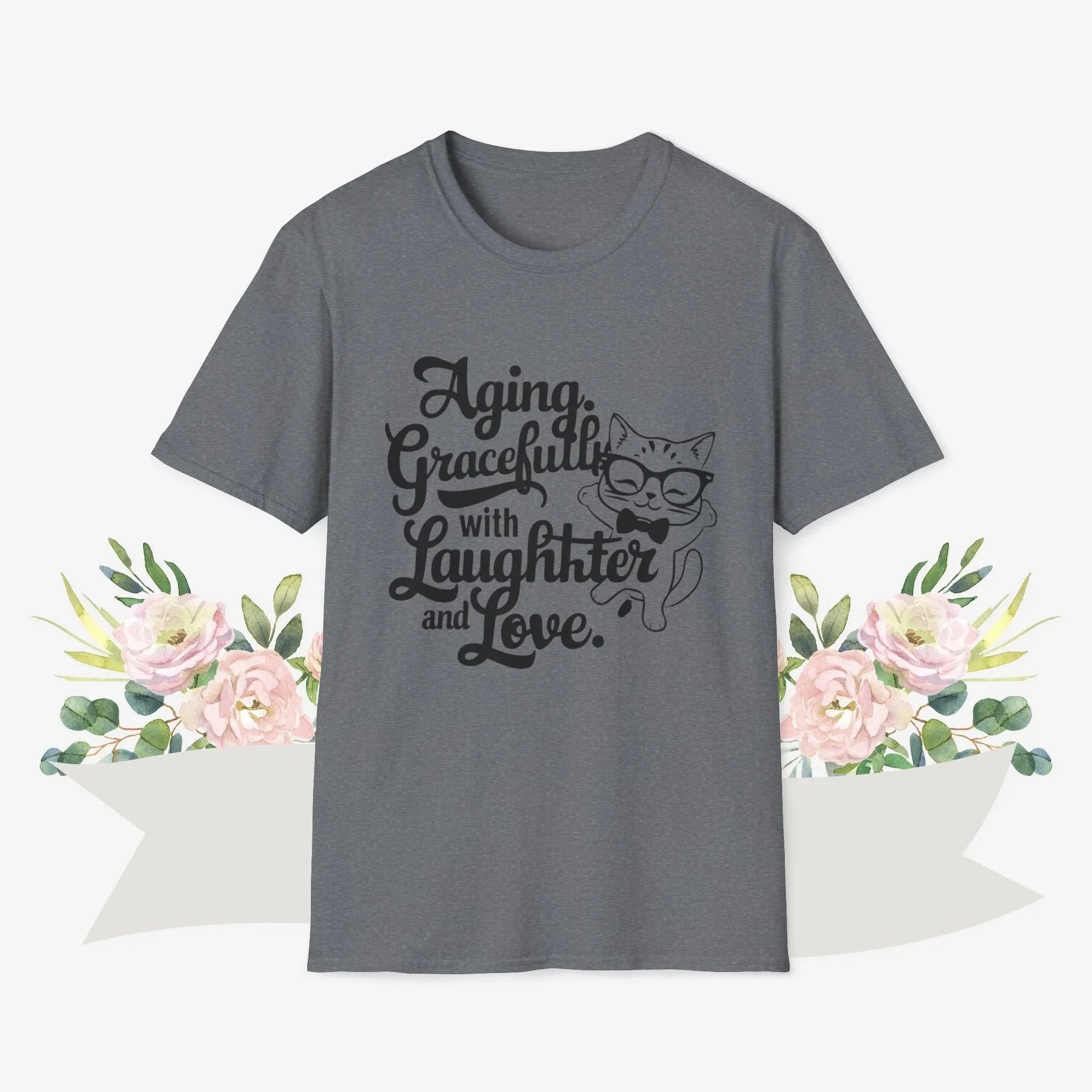 Aging Gracefully With Laughter and Love Cotton Men Tee - Billien