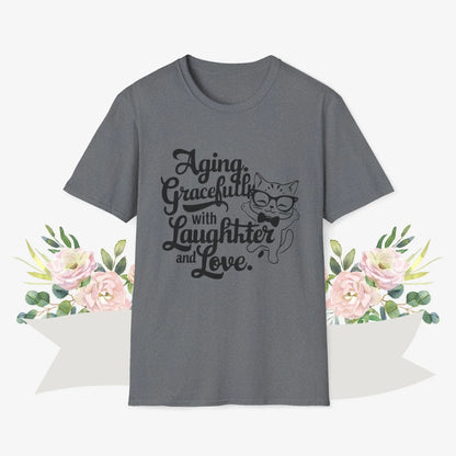 Aging Gracefully With Laughter and Love Cotton Men Tee - Billien