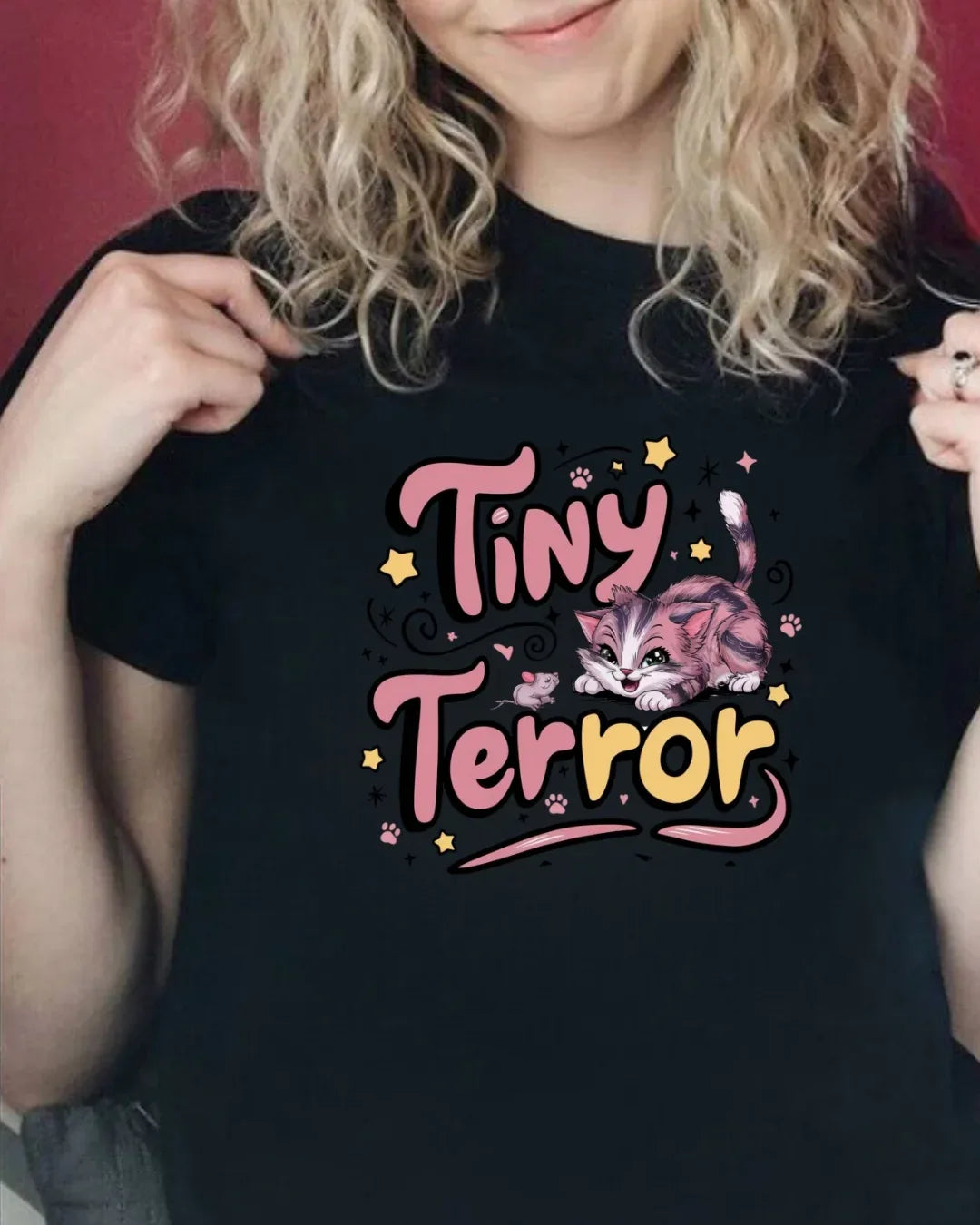 Tinny Terror kid Cotton T-Shirt - Billien