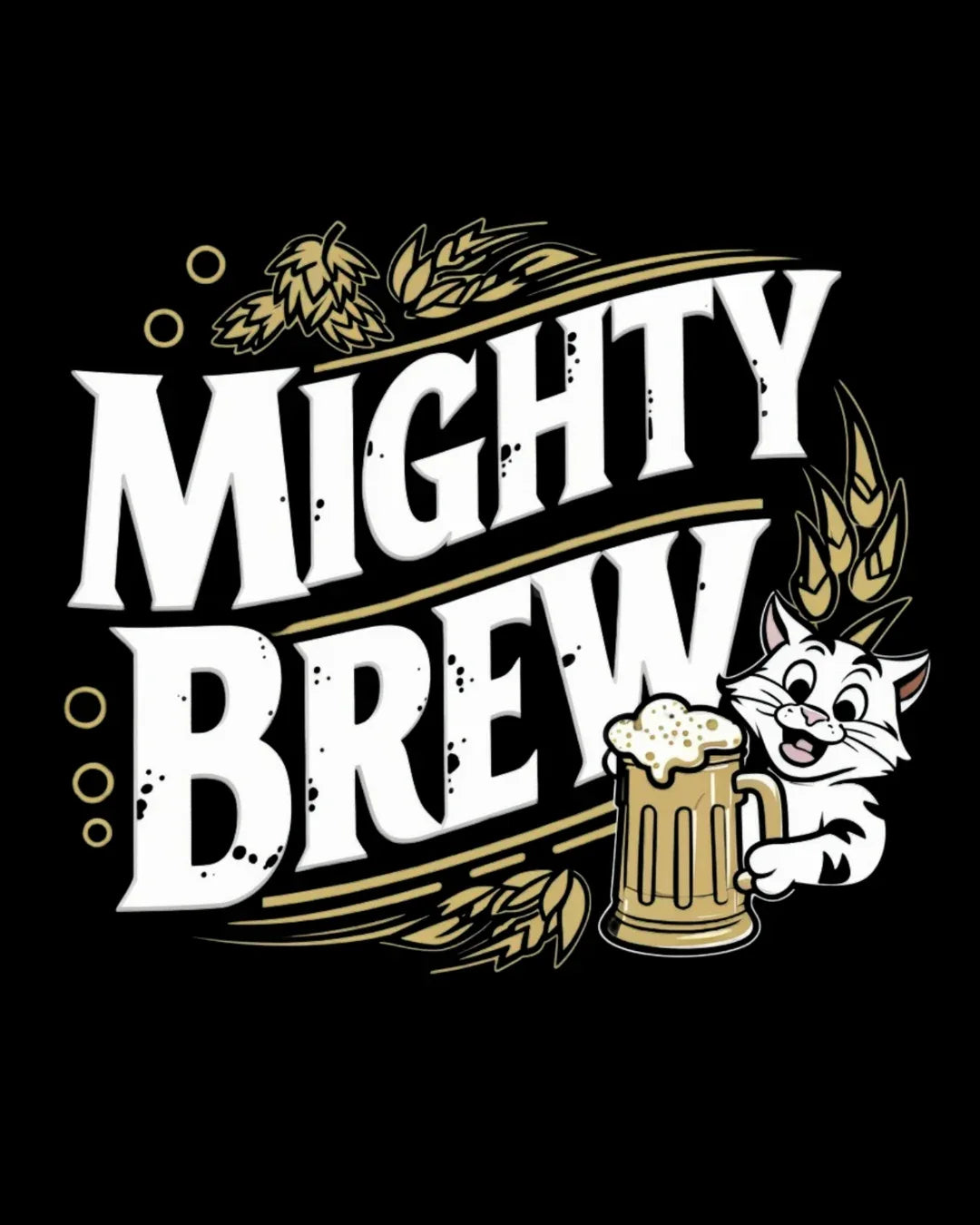 Mighty Brew Ultra Cotton Crewneck Sweatshirt - Billien
