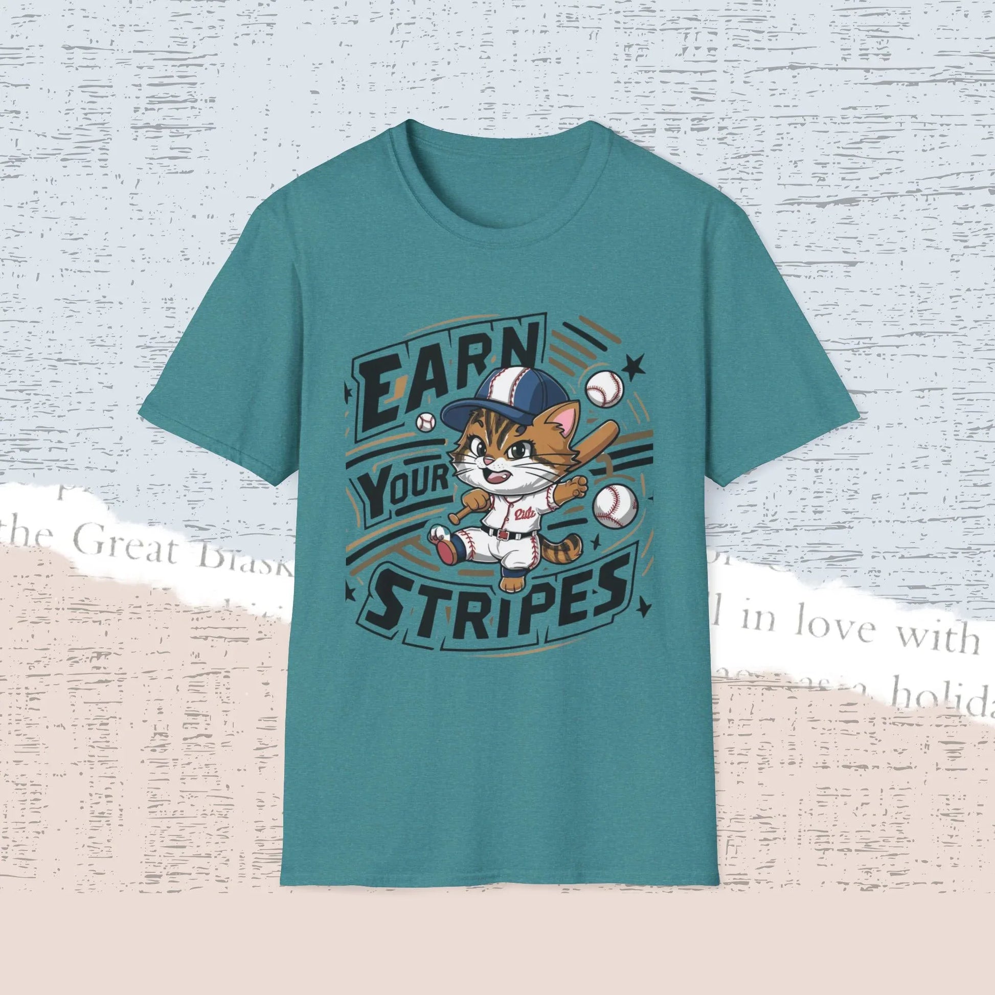 Earn Your Stripe Cotton Men Tee - Billien
