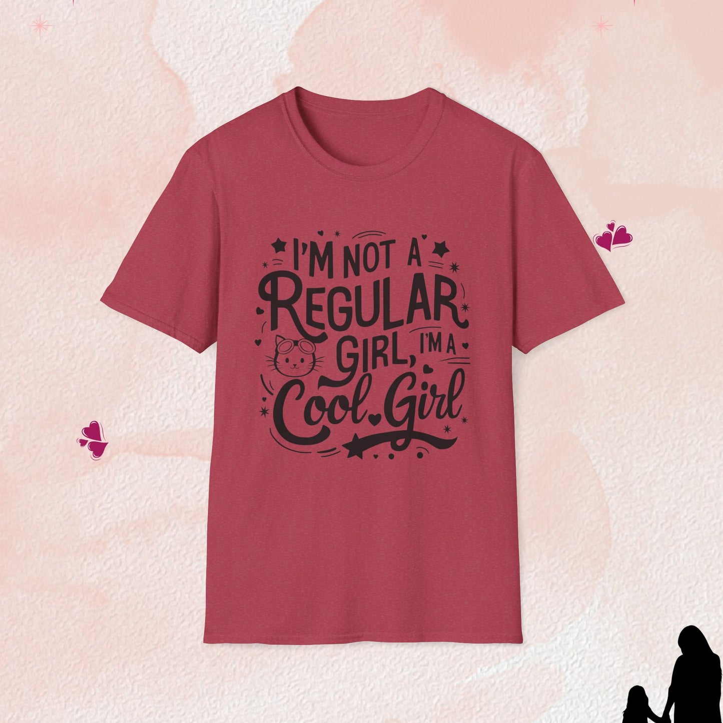 I am Cool Girl Cotton T-Shirt