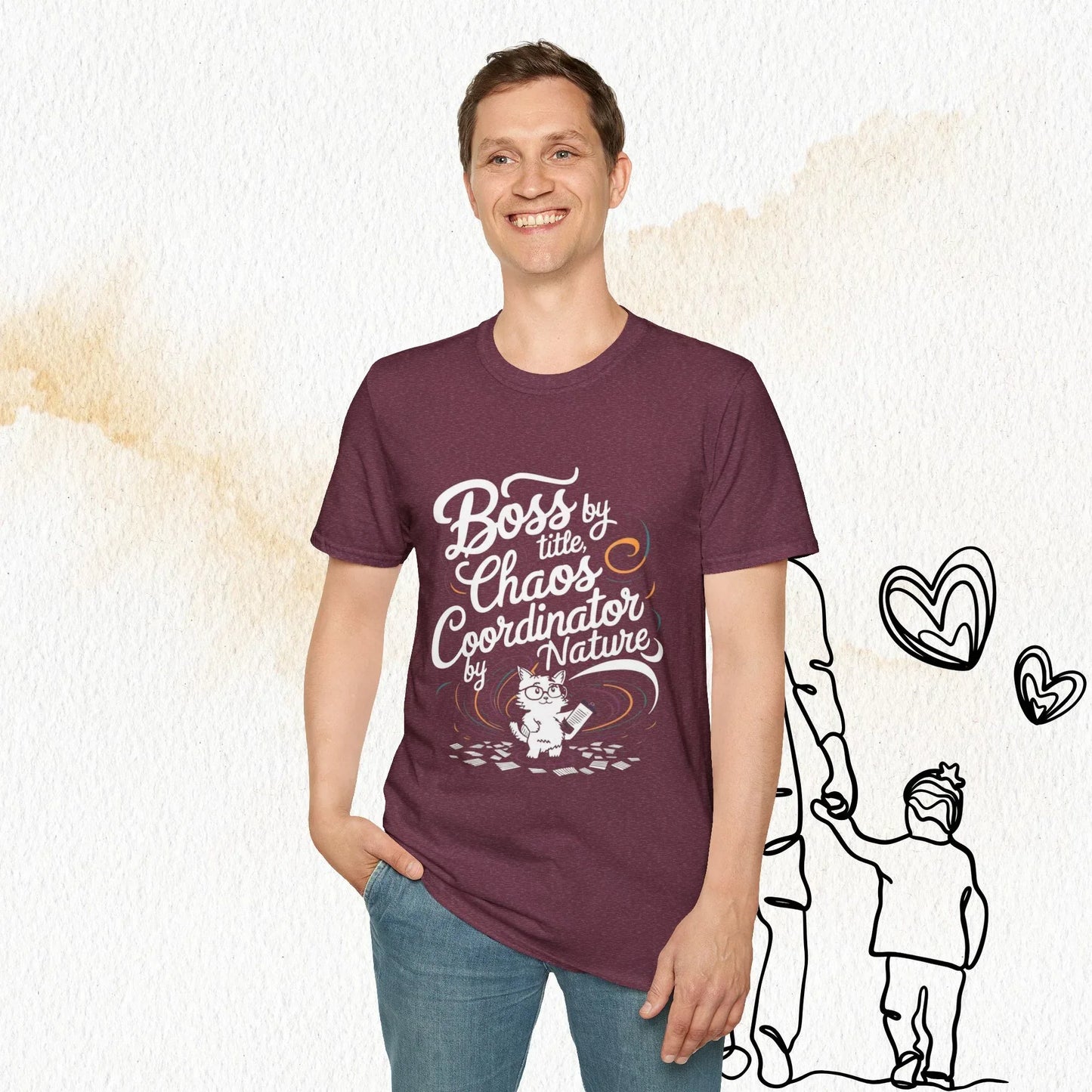 Boss By Title Cotton Tee - Billien