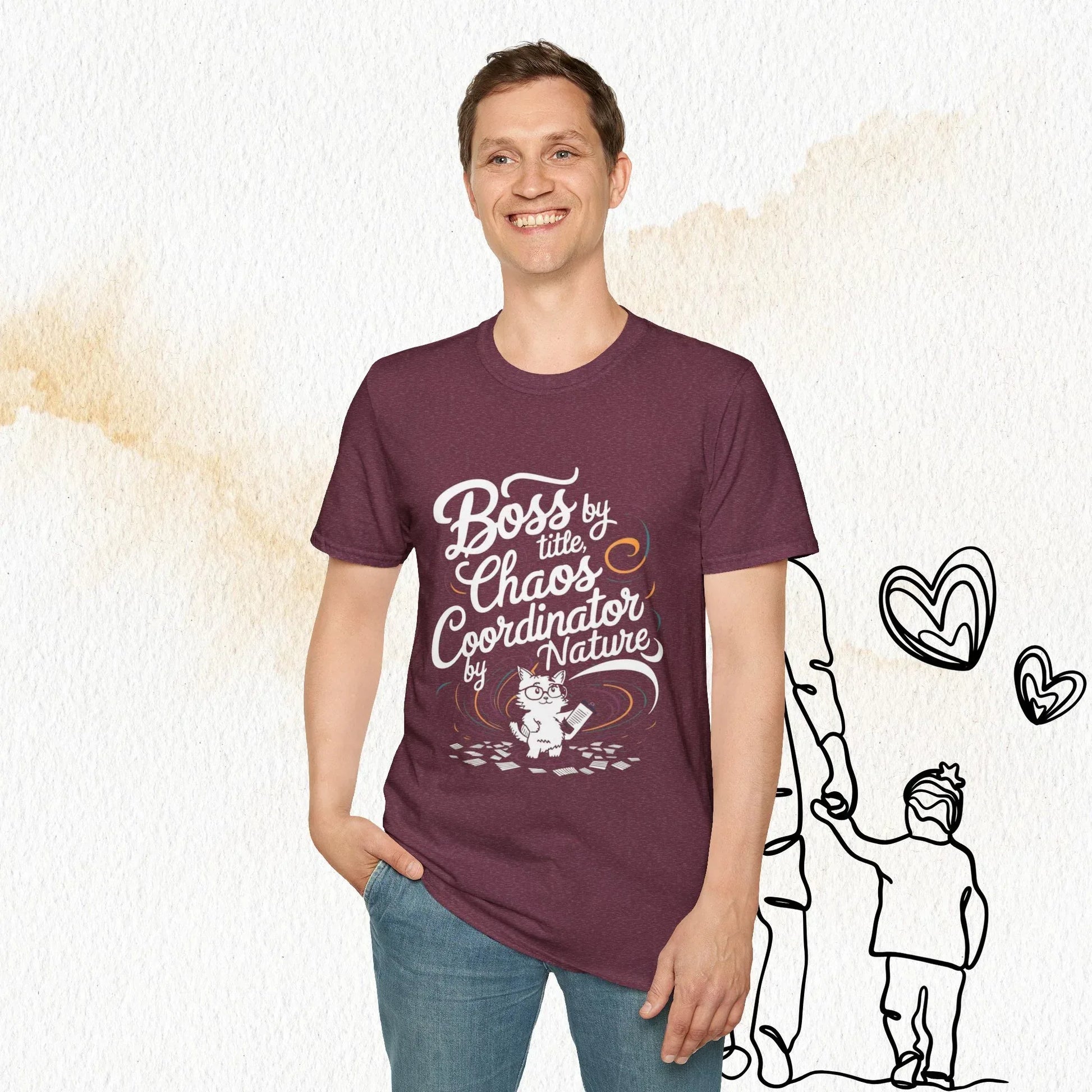 Boss By Title Cotton Tee - Billien