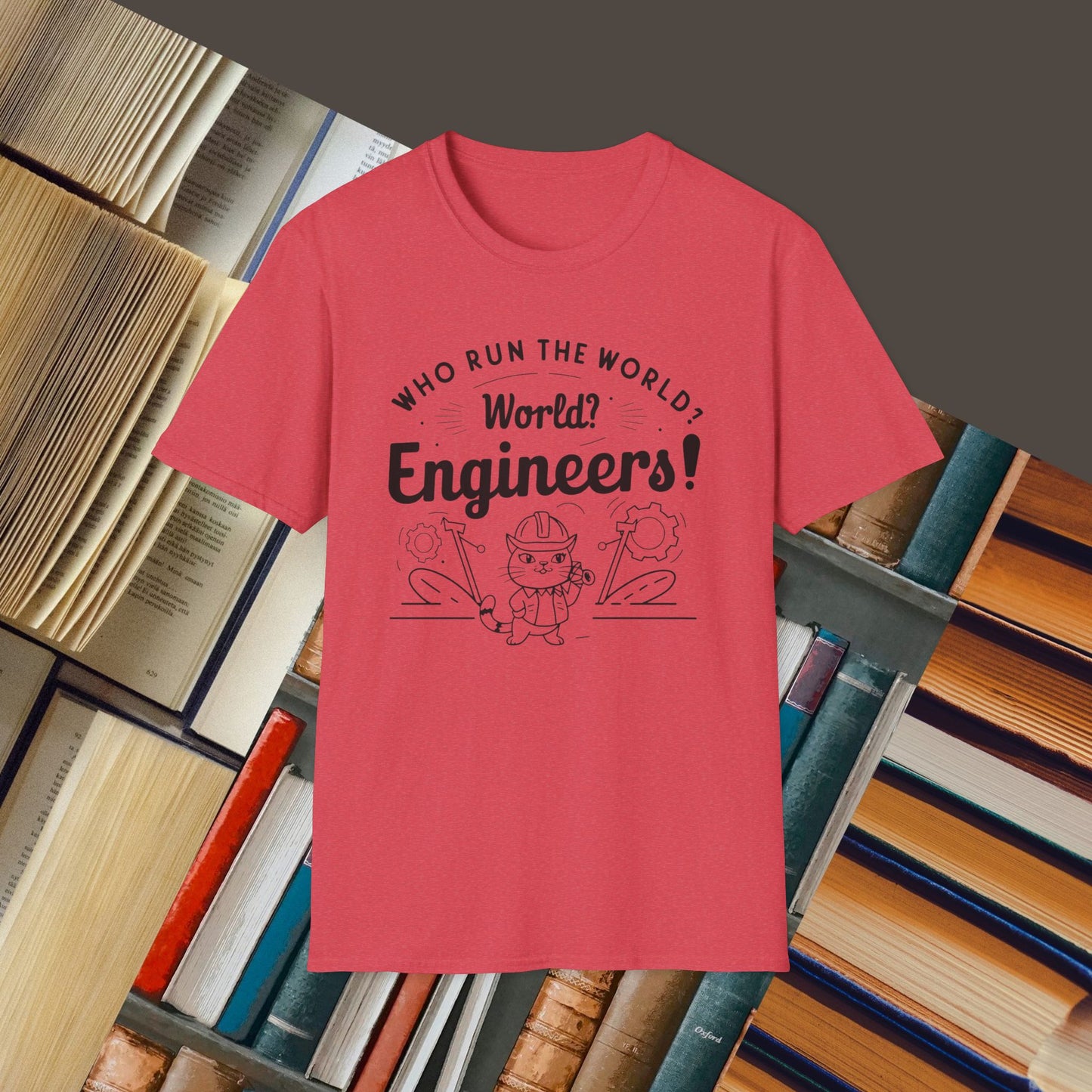 Who Build World Cotton T-Shirt