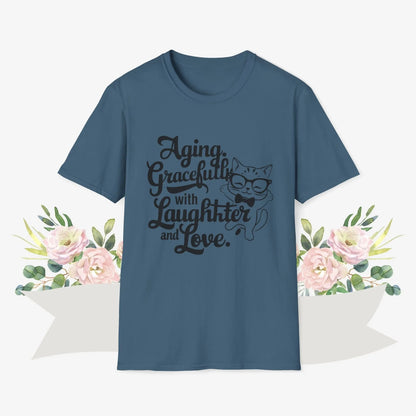 Aging Gracefully With Laughter and Love Cotton Men Tee - Billien