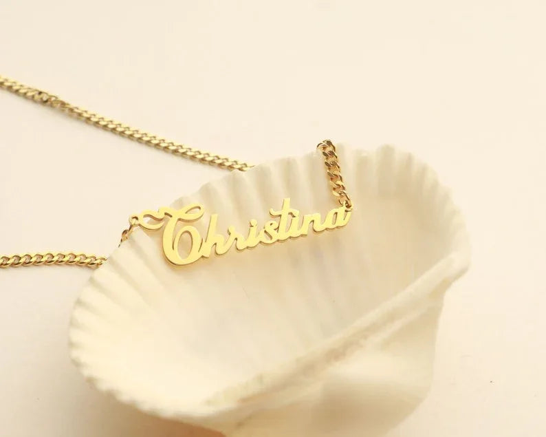 Noble Atmosphere Customizable Name Design Versatile Necklace - Billien