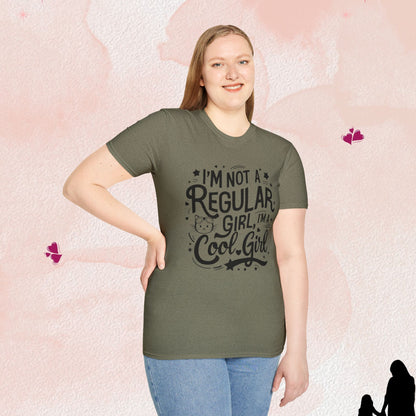 I am Cool Girl Cotton T-Shirt