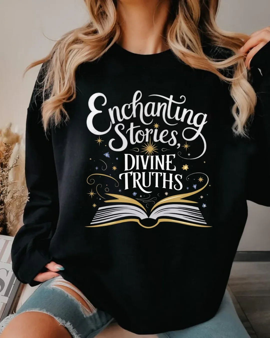 Charms Chronicle Ultra Cotton Crewneck Sweatshirt - Billien