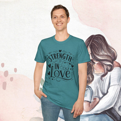 Strength In Love Cotton T-Shirt